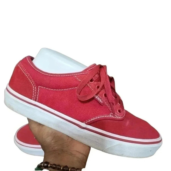 VANS Men's Atwood Skate Shoes (Check Liner/Chili Pepper, 6.5 Mens - Picture 3 of 10